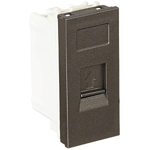 havells oro rj11 socket wo shutter oro magnesium grey pack of 20