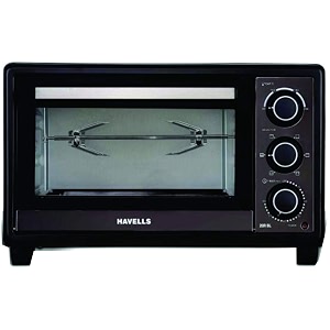 havells ghcotctk180 otg 48rc bl 1800w-watt otg black 28 liters