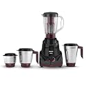 Havells Prisma 750 W 4 Jar Mixer Grinder| 3 Speed With Pulse Function| Air Vent Technology| Stainless Steel Blades| Wider Mouth Jars| Overload Protecton| 2-Year Product Warranty (Black)