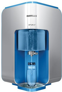 havells uv plus 7 l uv  uf water purifier blue