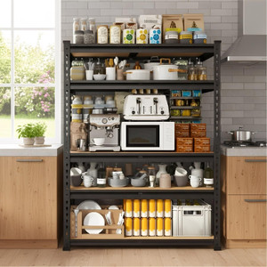 HAVEU 4 Tier Extra Large Metal Shelf