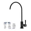 Havin Bar Sink Faucet, RO Water Filter Tap, Drinking Water Faucet fits Most Water Filtration System, Kitchen Reverse Osmosis Faucet, Beverage Dispenser, Lead-Free Stainless Steel (Matte Black)