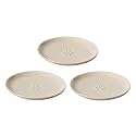 Havniva Ceramic Cat Bowls, Shallow Cat Dishes, Cat Food Plate Set of 3