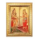 Hawai Gold Plated Lord Shiva with Annapurna