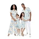 Hawaii Hangover Family Matching Hawaiian Clothes, Pacific Palm Cream