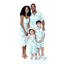 Hawaii Hangover Family Matching Hawaiian Clothes, Orchid Breeze White