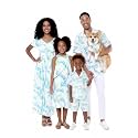 Hawaii Hangover Family Matching Hawaiian Clothes, Orchid Breeze White