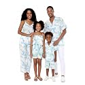 Hawaii Hangover Family Matching Hawaiian Clothes, Orchid Breeze White