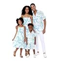 Hawaii Hangover Family Matching Hawaiian Clothes, Orchid Breeze White