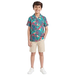 Hawaiian Tropical Shirt 2-14 Years