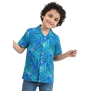 Hawaiian Tropical Shirt 2-14 Years