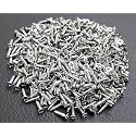Hawk Eye Rust Proof Phillip Head Self Tapping Screws 2mm Diameter for Small Handmade Jewelry box And Furniture, Projects and DIY -500 pcs (Size M8x2 mm) (Silver)