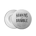 Hawkins & Brimble - Matt Clay Mens Hair Styling, 100ml - Non Greasy Matte Clay for Light, Medium and Strong Hold - Elemi and Ginseng Softens Repairs Allows for Restyling - Ideal for Dry and Damp Hair