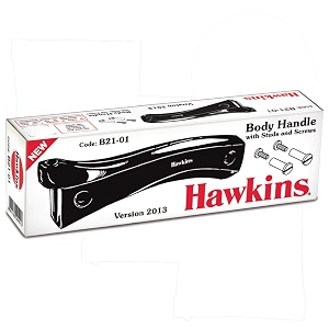 hawkins body handle pair with stud and screw for 15 litre to 12 litre hawkins pressure cookers stainless steel pressure cookers bp bh95 black standard lever
