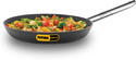 Hawkins Futura 29cm Frying Pan, Black (INFS29) Fry Pan 29 cm diameter 2.5 L capacity (Aluminium, Non-stick, Induction Bottom)