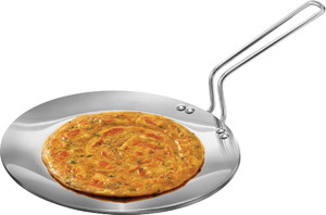 hawkins triply stainless steel tava sstv26 tawa 26 cm diameter triply induction bottom
