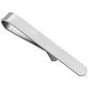 HAWSON Skinny Tie Clip Bar Set, 2 Inch Tie Clip for Men - Wedding, Meeting, Party Gift Set