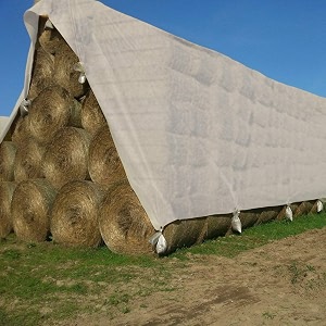 hay covers tuffpaulin tarpaulin tirpal extra strong durable  200gsm  with eyelets  uv resistant  6 layer 3d rib technology  is 14611 approved  bis markedextra virgin 40ftx40ft transparent