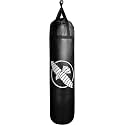 Hayabusa Engineered Leather Heavy Punching Bag - Unfilled - Black, 5 Feet