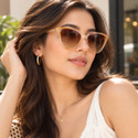 hayden haiza Cat-eye Sunglasses