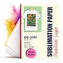 Hayes 110 Sheets Sublimation Paper 8.5x11 Inch Letter Size | 120gsm Heat Transfer Paper for Inkjet Printers | Use on Mugs, T-Shirts, Light Fabrics | Compatible With Sublimation Printers