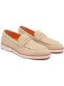 Hayes London Italian Suede Leather Casual Slip-On