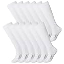 Haysandy 12 Pairs Youth Football Socks Bulk Softball Soccer