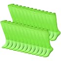 Haysandy 24 Pairs Soccer Socks Bulk Youth Football Unisex