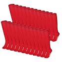 Haysandy 24 Pairs Soccer Socks Bulk Youth Football Unisex