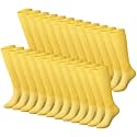 Haysandy 24 Pairs Soccer Socks Bulk Youth Football Unisex