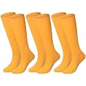 Haysandy 3 Pairs Baseball Socks Bulk Softball Youth
