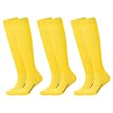 Haysandy 3 Pairs Baseball Socks Bulk Softball Youth