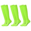Haysandy 3 Pairs Baseball Socks Bulk Softball Youth