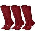 Haysandy 3 Pairs Baseball Socks Bulk Softball Youth