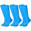 Haysandy 3 Pairs Baseball Socks Bulk Softball Youth