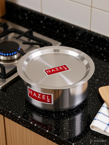 HAZEL Aluminium Tope with Lid Kitchen Utensils