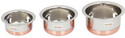 HAZEL Copper Bottom Patila Tope Set of