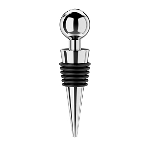 hazel stainless steel bottle pourer  metal pourer for all bottles silver