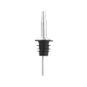 HAZEL Stainless Steel Bottle Pourer | Metal Pourer for All Bottles, Silver