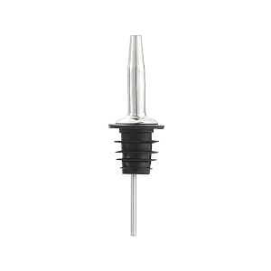 hazel stainless steel bottle pourer  metal pourer for all bottles silver