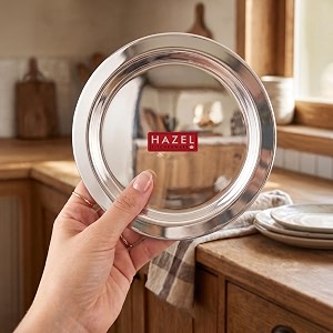 hazel stainless steel lid for kadhai urli tope cover  steel ciba lids cheeba for kitchen 169 cm