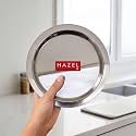 HAZEL Stainless Steel Lid for Kadhai, Urli, Tope Cover | Steel Ciba, Lids, Cheeba for Kitchen, 20.8 cm