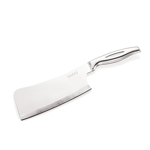 hazel stainless steel sharp chopper knife for kitchen with handle  big kitchen knife silver