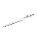 HAZEL Stainless Steel Sharp Carving Knife for Kitchen with Handle, Silver | Precision Kitchen Slicer for Meat &amp; Veg
