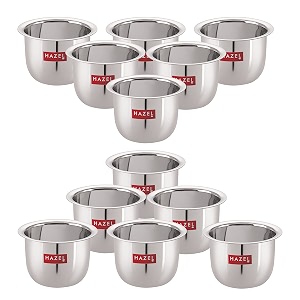 hazel stainless steel tea glasses mini  93 cm with 200 ml traditional design coffee milk serving glass  patra pela set of 12
