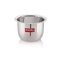 HAZEL Stainless Steel Tea Glasses Mini Traditional Design Coffee Milk Serving Glass Patra Pela, 8 cm, 100 ML, Silver