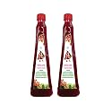 HB+ Prickly Pear Fruit Juice for Healthy Pregnancy & Chemotherapy, No Added Sugar, Sweetened with Stevia, Red, (Pack of 2)