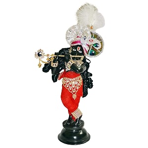 Hc- Astadhatu Made Single Brass Krishna In