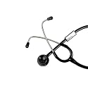 HCG Premium Single Head Stethoscope (BOSM 11) for Accurate Heart &amp; Lung Monitoring | Professional Acoustic Diagnostic Tool for Doctors, Nurses, Medical Students &amp; Healthcare Professionals | Black