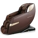 HCI eGenki AI Powered 4D Full Body Massage Chair | 125cm SL Track with Dual Zero Gravity Recliner | 15 Intelligent Massage Programs | 64 Airbag Compression & Heat Therapy | AI Voice Control (Brown)
